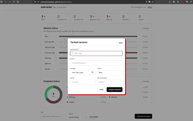Add lamaran modal with solid white card and red offset shadow - Robby Aliasa Akbar